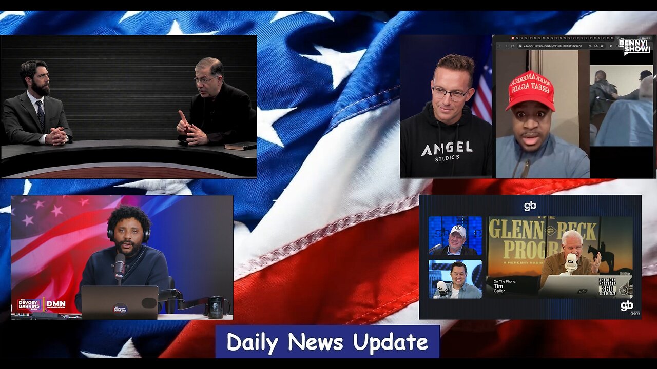 EP1824 | Alex Newman: Climate Scam, Benny Johnson: Psychotic, Devory Darkins: Brutal News, Glenn Beck