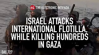 Israel attacks international flotilla while killing hundreds in Gaza, with Nora Barrows-Friedman