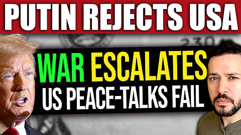 BREAKING: Russia Rejects US Peace Talks - War Escalates