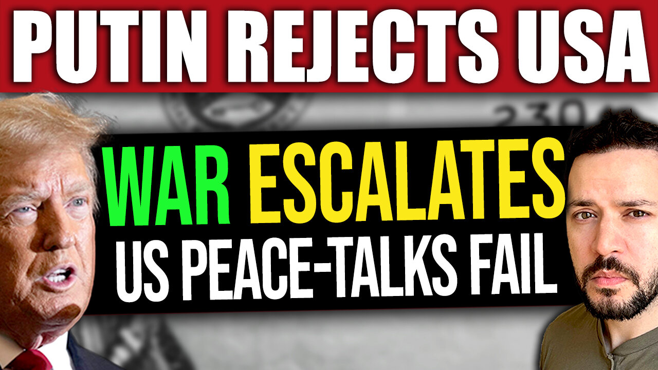 BREAKING: Russia Rejects US Peace Talks - War Escalates