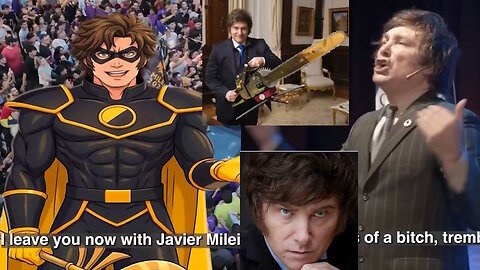 Zurdos hijos de p*ta, tiemblen. Viva la libertad, carajo. Trump of Argentina: Milei