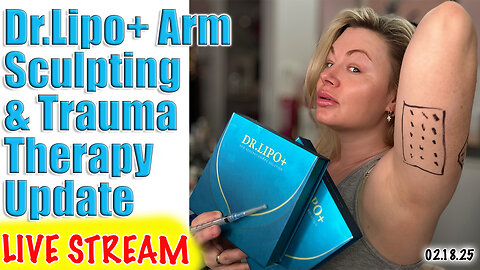 Live Sculpting Arms with Dr.Lipo+ & Trauma Therapy Update, AceCosm.com | Code Jessica10 saves