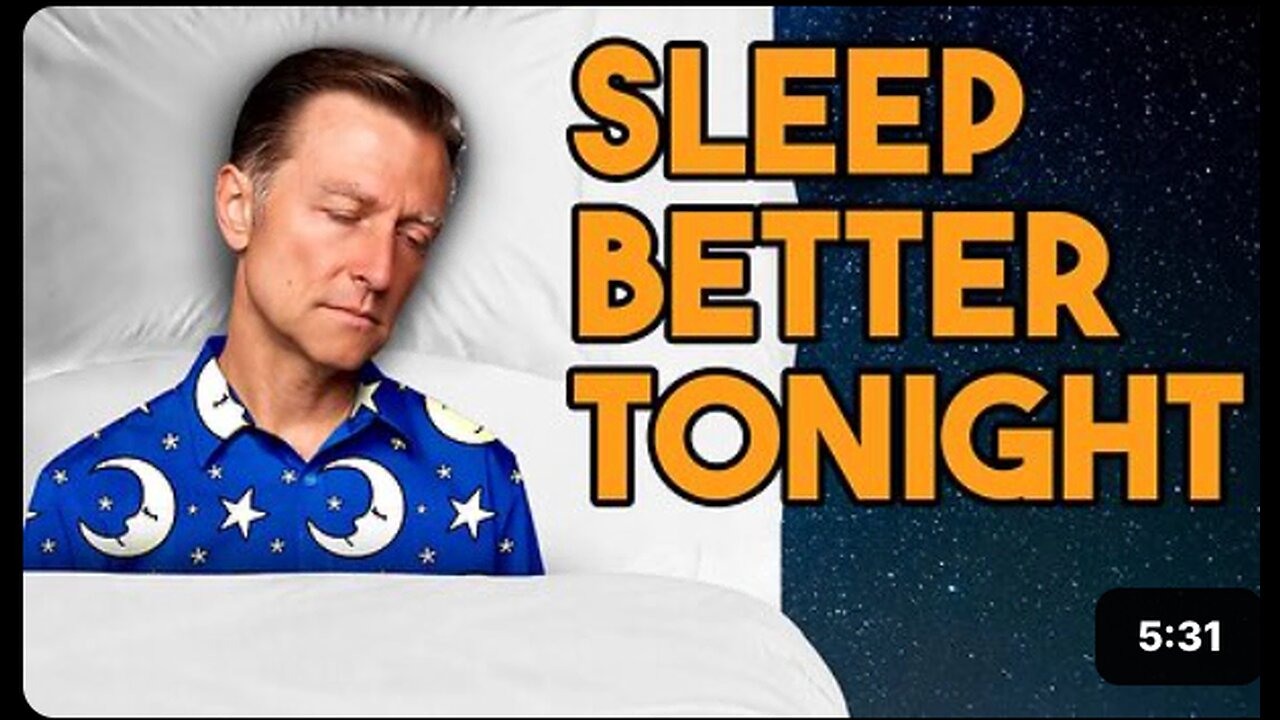 Why You Can't SLEEP! Simple Fix