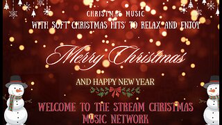 00060-Classic Christmas Music with a Fireplace and Old Time Living room Background