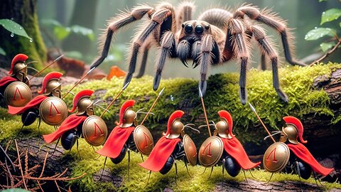 Spartants 🛡️🐜🪖 Vs Tarantula