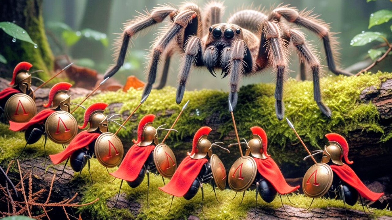 Spartants 🛡️🐜🪖 Vs Tarantula