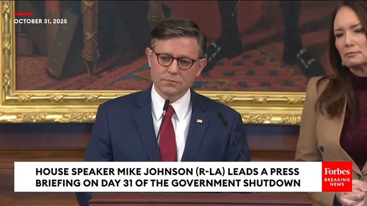 'We've Got To Get Congress Working Again': Johnson Calls For Congress To Return To Regular Order