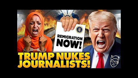 Trump Announces Ilhan Omar Will Be THROWN OUT of Country, Reporters GASP: 'She Married Her Brother’