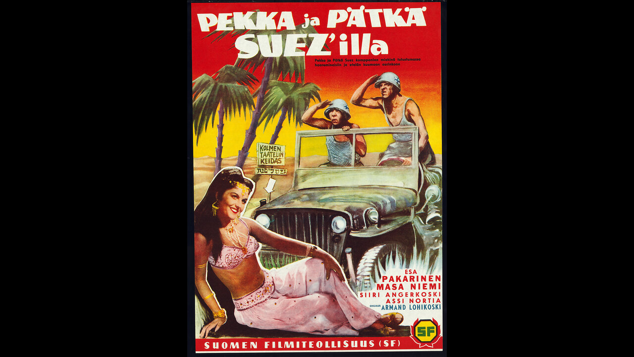 (1958) Pekka ja Pätkä Suezilla.
