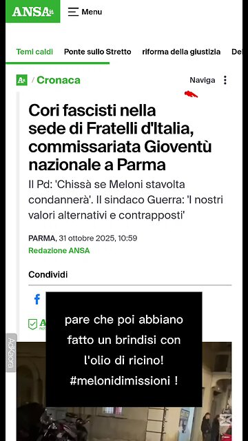 la notizia del giorno
