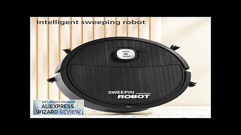 Three in One New Robot Cleaner Sweeping Suction Mopping Cleaning Machine Home Review