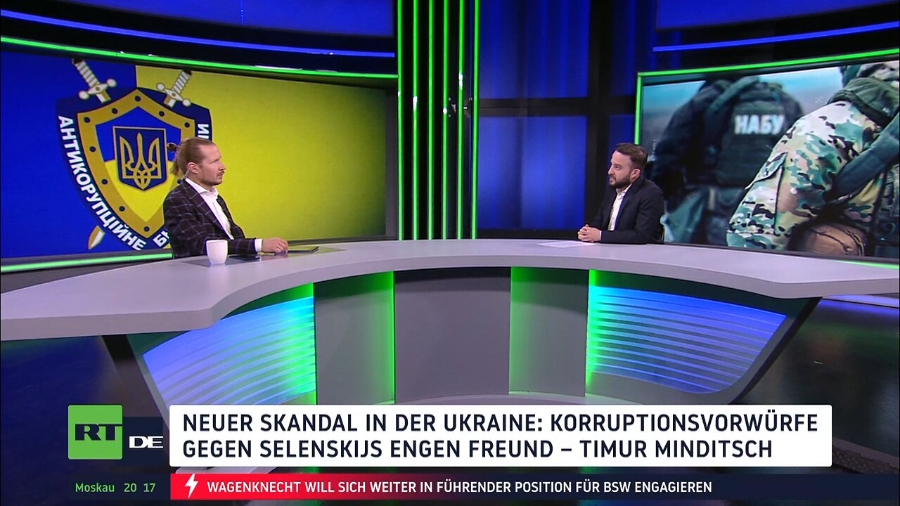 Neuer Korruptionsskandal in der Ukraine: Umfeld von Selenskij betroffen