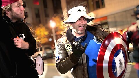 THE CONFRONTATION OF TRAVIS, PORTLAND'S CAPTAIN AMERICA