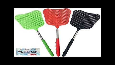 foxany Fly Swatters Extendable Durable Plastic Fly Swatter Heavy Duty Set Telescopic Review