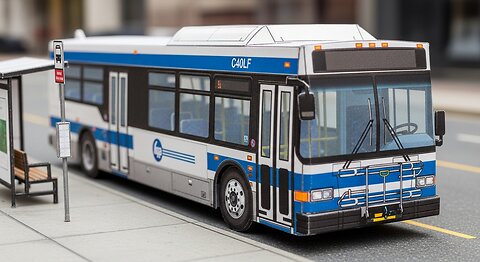 Paper Newflyer C40LF Citybus Grok Ai