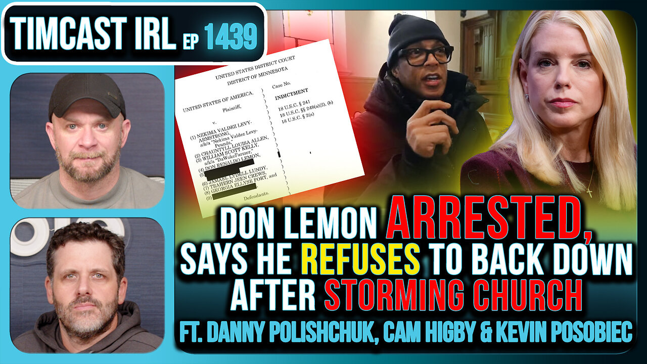 DON LEMON ARRESTED | Timcast IRL #1439