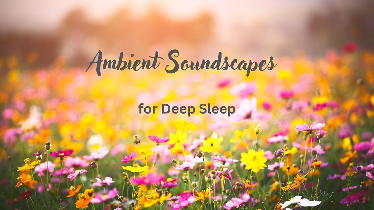 Ambient Soundscapes for Deep Sleep