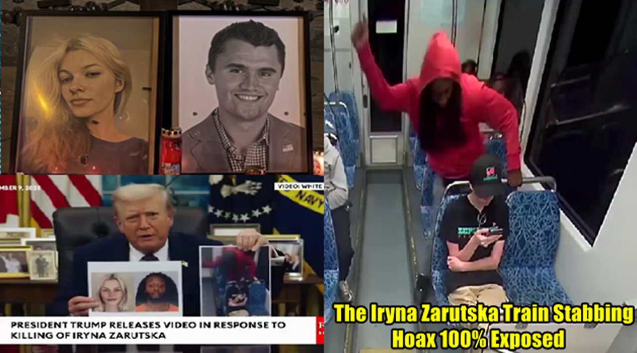 The Iryna Zarutska Train Stabbing Hoax 100% Exposed!
