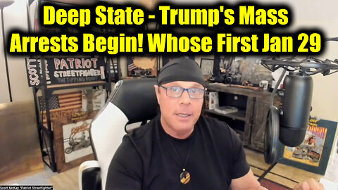 Scott McKay Update "Deep State" - Trump's Mass Arrests Begin! (1.29.2025)