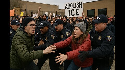 Tense Standoff Outside ICE Facility in Illinois