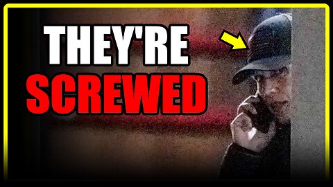 They got CAUGHT... RED HANDED.