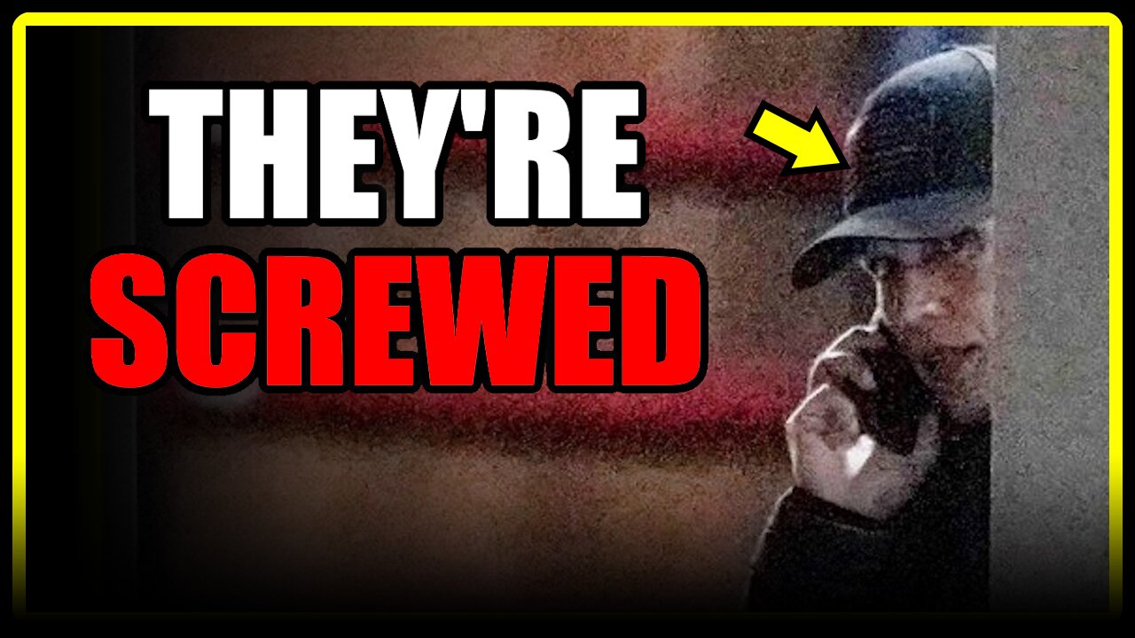 They got CAUGHT... RED HANDED.