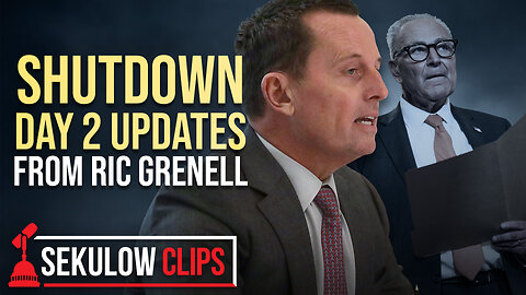 Shutdown Day 2 Updates from Ric Grenell