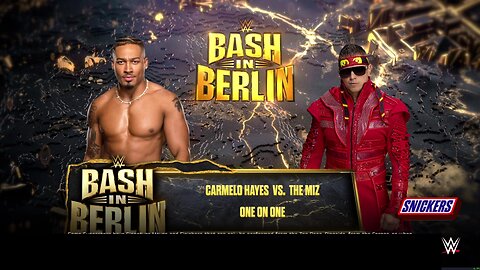 WWE 2k25 Carmelo Hayes vs Miz