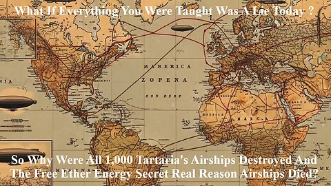 Why Were Tartaria's Airships Destroyed The Ether Energy Secret Real Reason Airships Died