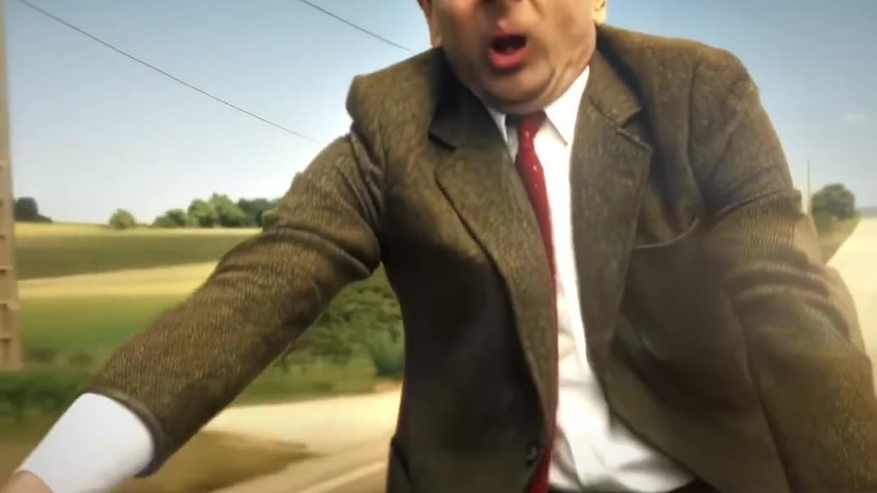 Mr.Bean is a genius💀 #johnnyenglish #mrbean #mrbeanedit #rowanatkinson #johnnyenglish #comedy #fyp
