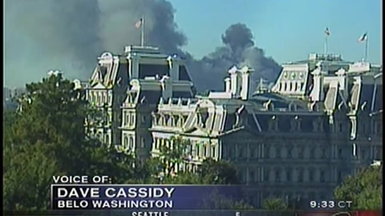 911 News Coverage - Texas Cable News TXCN September 11, 2001 1030am - 1045am