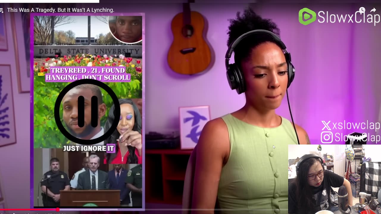 Watching Youtube while I eat breakfast