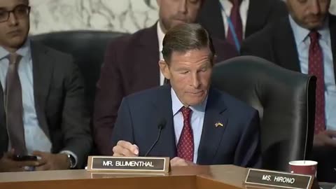 Bondi destroys Senator Blumenthal.
