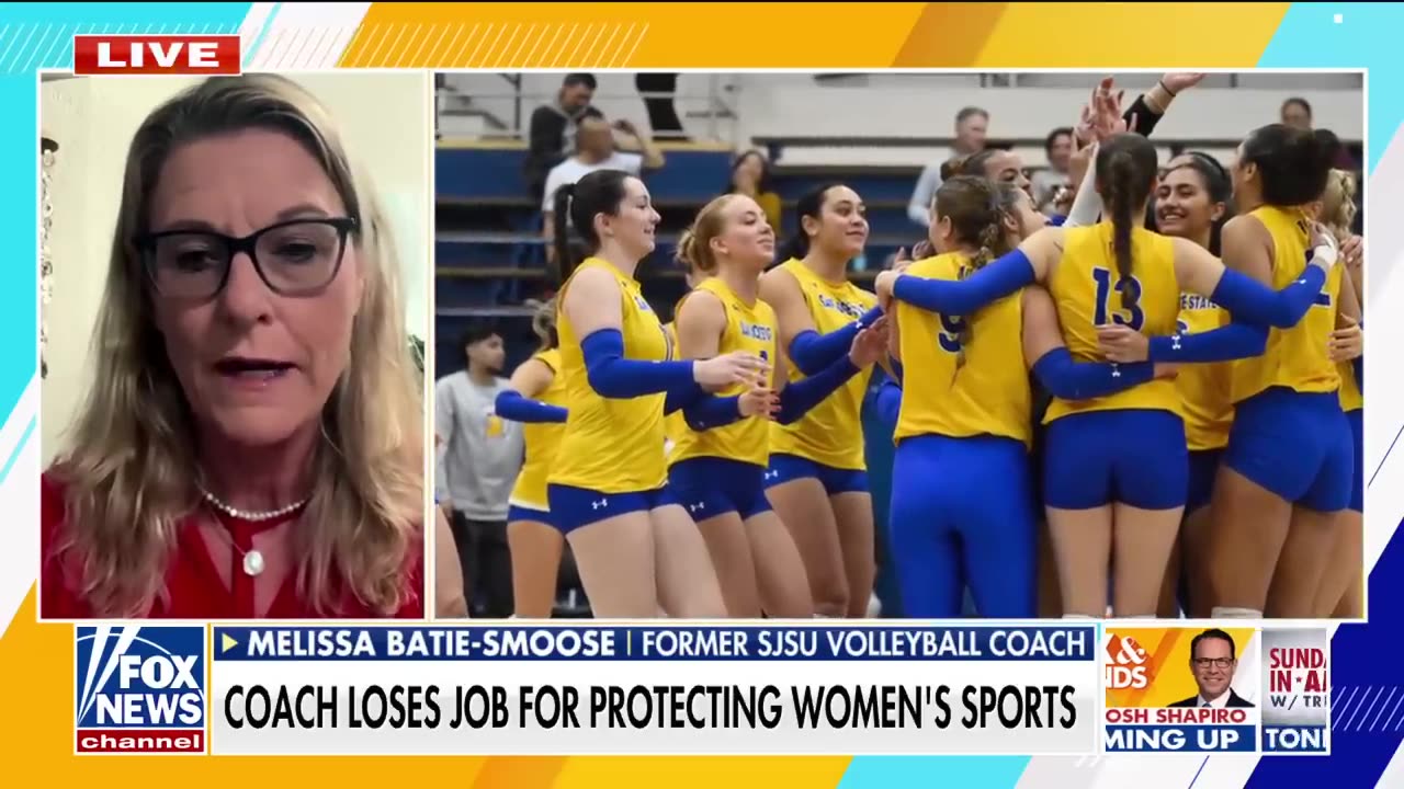 PROTECT WOMEN'S SPORTS'; Volleyball coach loses job over transgender athlete fight