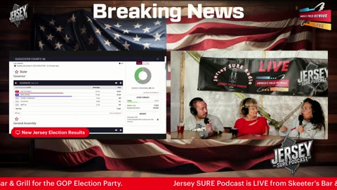 Jersey SURE Podcast - LIVE! - "NJ Election Party"