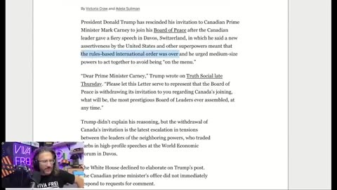 TRUMP REVOKES CANADIAN PM'S INVITATION