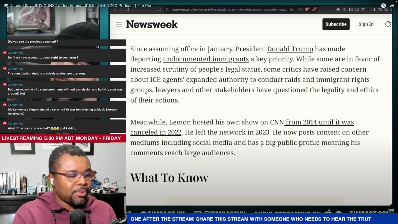Don Lemon Says Minorities Should “ARM UP”, While Dems Arm Illegals?!