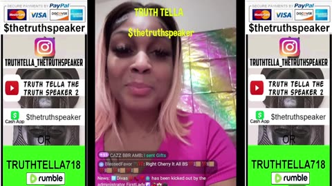 JAZZY CHERRY SAYS MRS DIVERSE IS JEALOUS OF HER BUT JEALOUS OF WHAT IS THE QUESTION & THE JUDGE OR JURY WONT GIVE A FCK WHAT QUEEN TOMIKAY SAID ABOUT YOUR KIDS BECAUSE SHE HAS FREEDOM OF SPEECH BUT ASSAULT IS AGAINST THE LAW