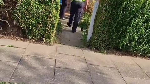 The British Police at their finest (See Description for Second Camera Angle!!) 