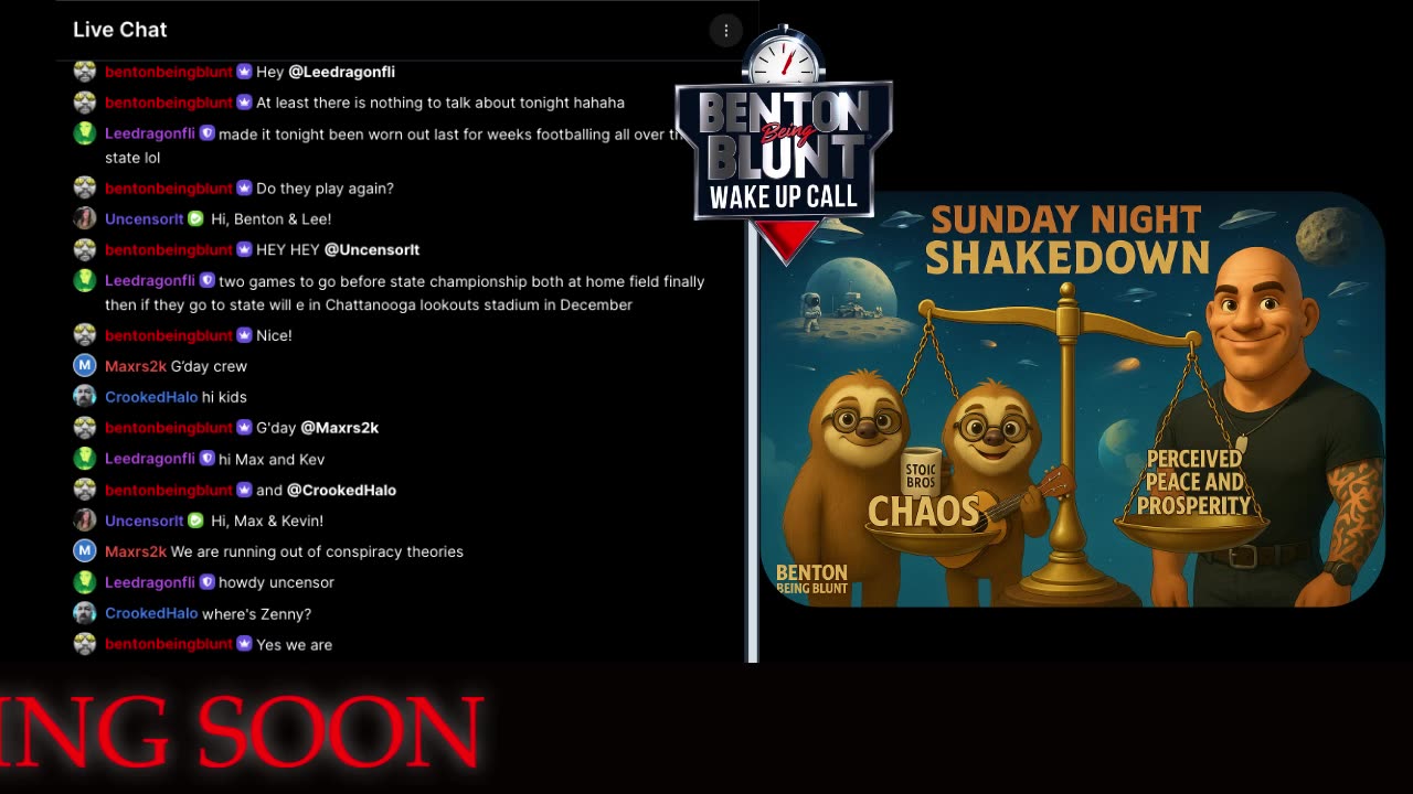 Sunday Night Shakedown