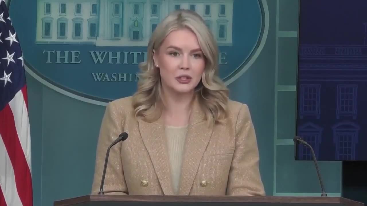 Karoline Leavitt calls out NY Times report for questioning Trump's health