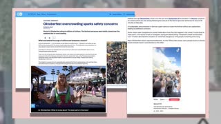 Fact Check: 'No Viewing', 'Under 18 Unable To View' Pop-Up Warnings In Oktoberfest Videos Are FAKE