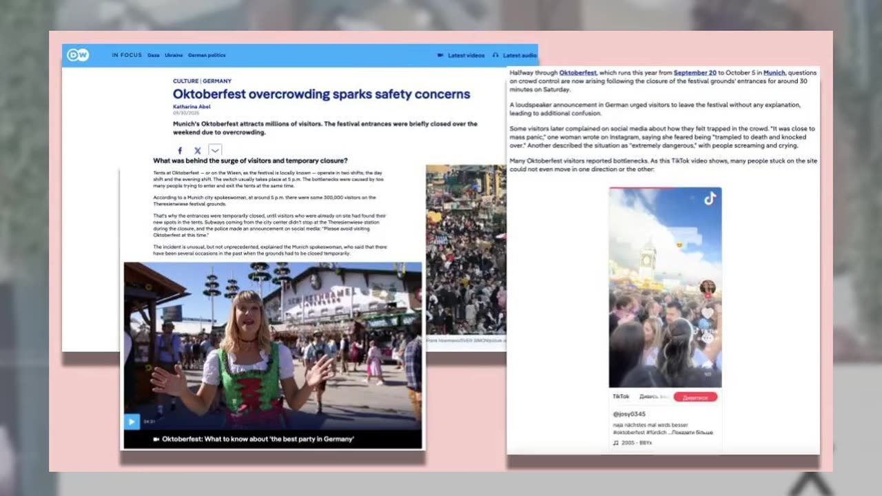 Fact Check: 'No Viewing', 'Under 18 Unable To View' Pop-Up Warnings In Oktoberfest Videos Are FAKE