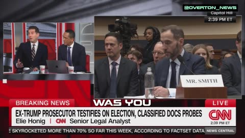 Even CNN is now turning on Jack Smith after his House Judiciary testimony.