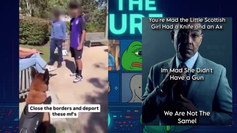 Man & Dog Defend Woman 🇫🇷 | Stand Up for France, Stand Up for the West
