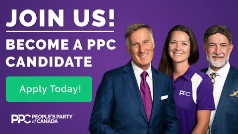 Canadians across the nation are joining the People's Party to give a real alternative in Ottawa!