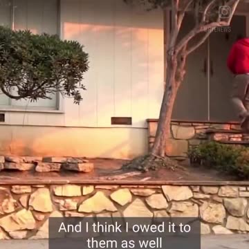 Had people just stayed home and protected their homes with a garden hose they'd still have homes