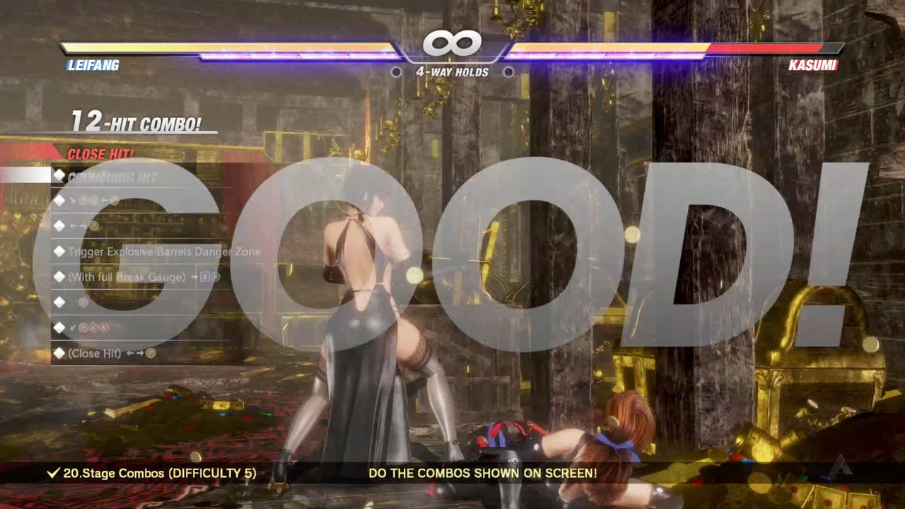 DOA6 Lei Fang Combo Challenge