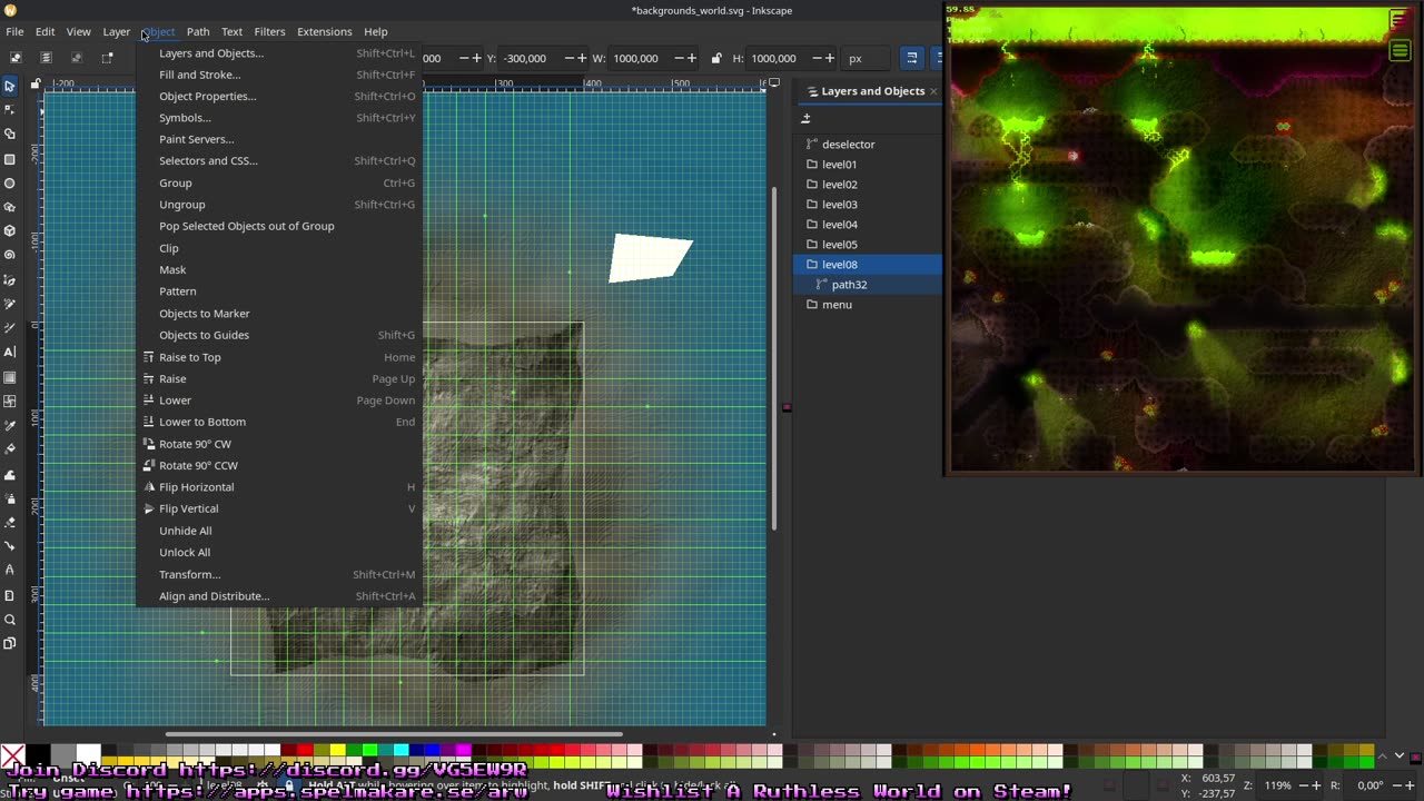 [ARW Game] Streaming while working on the next game.