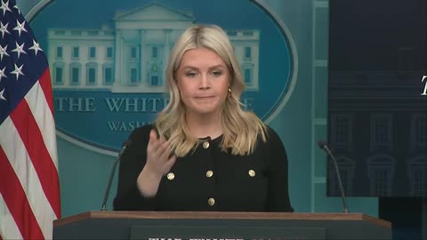 Karoline Leavitt briefs as US military buildup continues near Iran